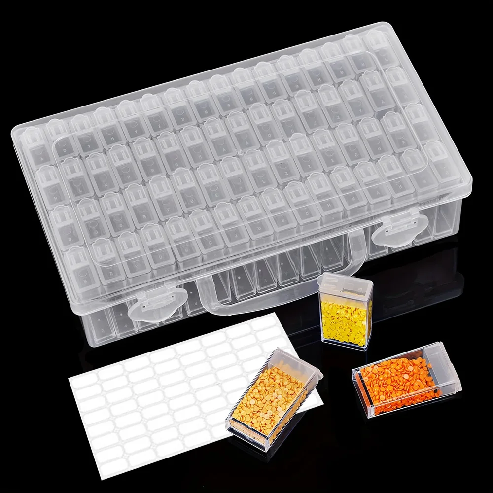 

5D DIY Diamond Painting Tools Accessories Storage Box Container Diamond Embroidery Accessories Drill Box Mosaic Container Case