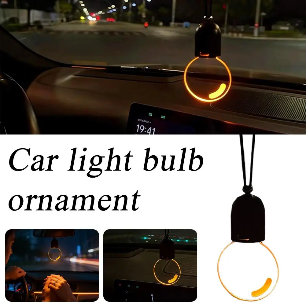 Luz Ambiente Interna para Carro, Luz Atmosférica USB Suave, LED Branco Quente, Iluminação de Ambiente Aconchegante, Decoração Universal
