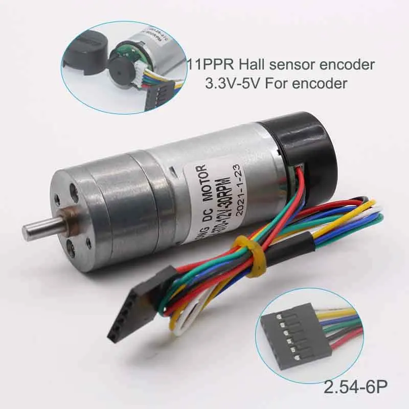 

JGA25-370GB 12V gear motor homemade 24v Mini engine speed-down reductor 370 electric Micro dc encoder motor gear-box reducer