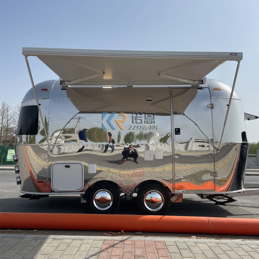 ทางวิบากเทรลเลอร์เดินทางแคมป์ปิ้งคาราวานรถบ้าน2024ใหม่