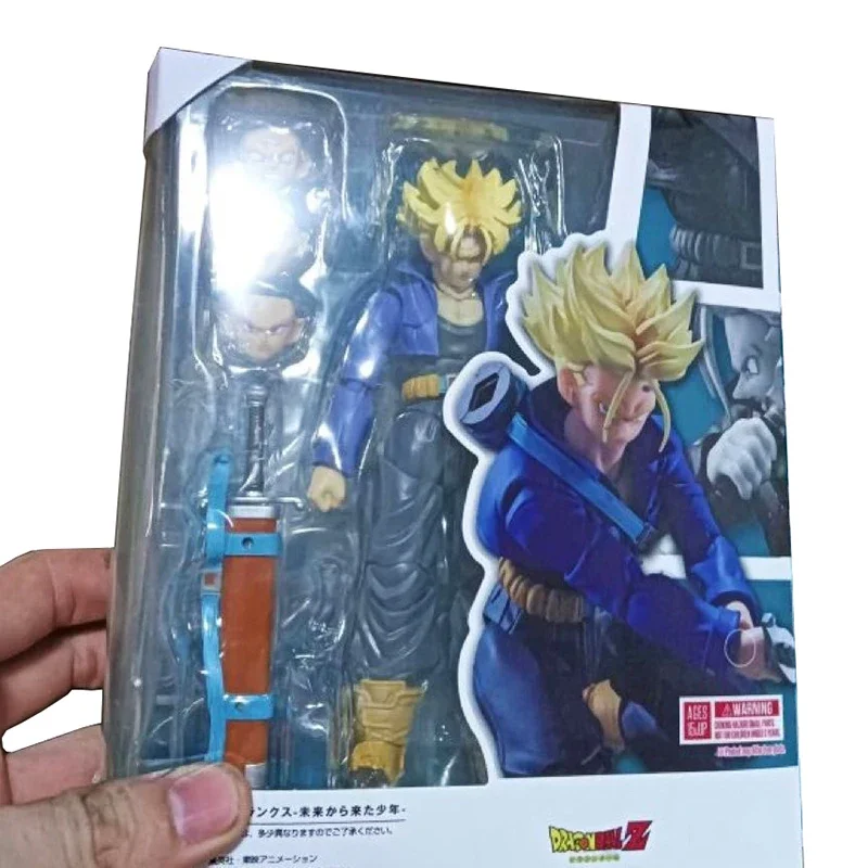Shf-ドラゴンボールZのアクションフィギュア,超サイヤ人トランクス