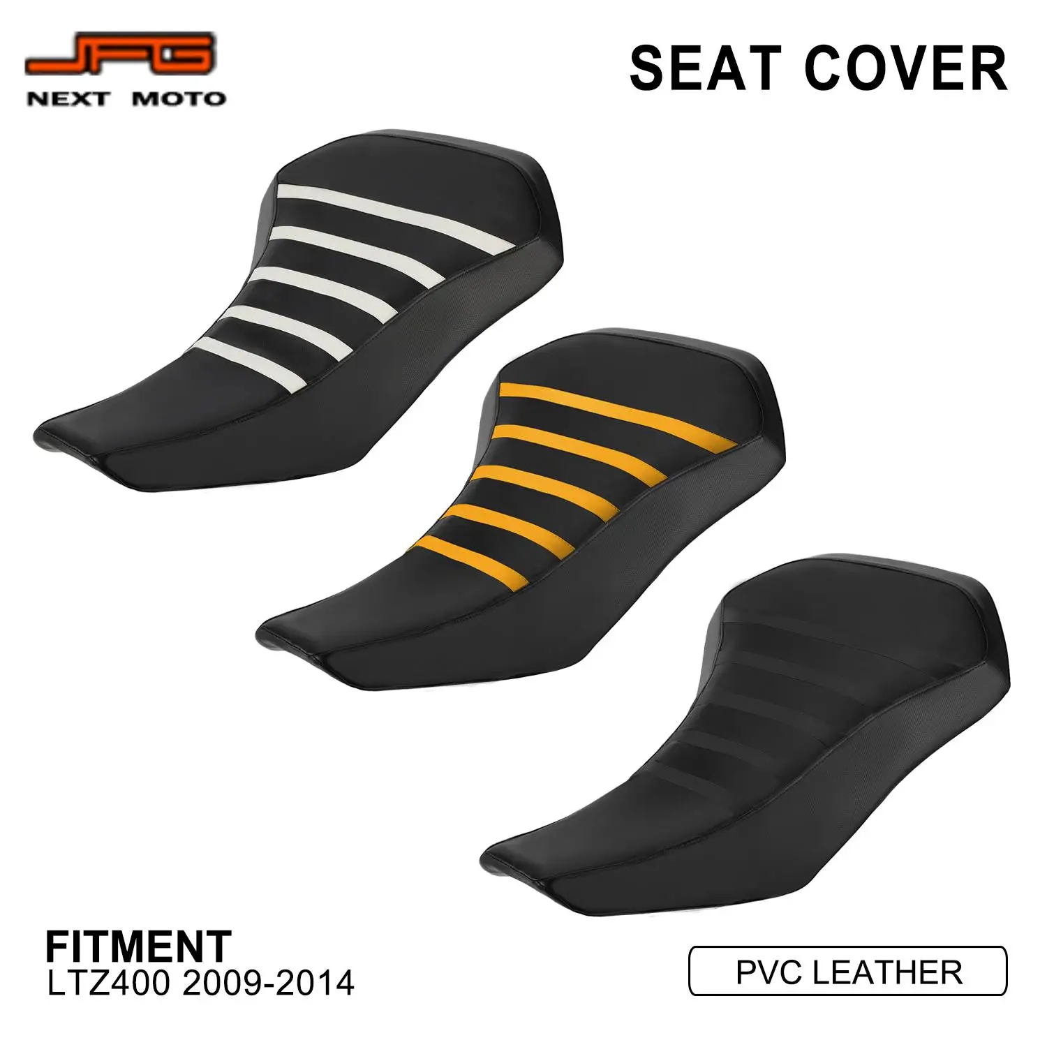 Para suzuki ltz400 2009-2014 capa de assento da motocicleta pinça macio elástico antiderrapante conjunto de almofada à prova dwaterproof água bicicleta da sujeira elétrica