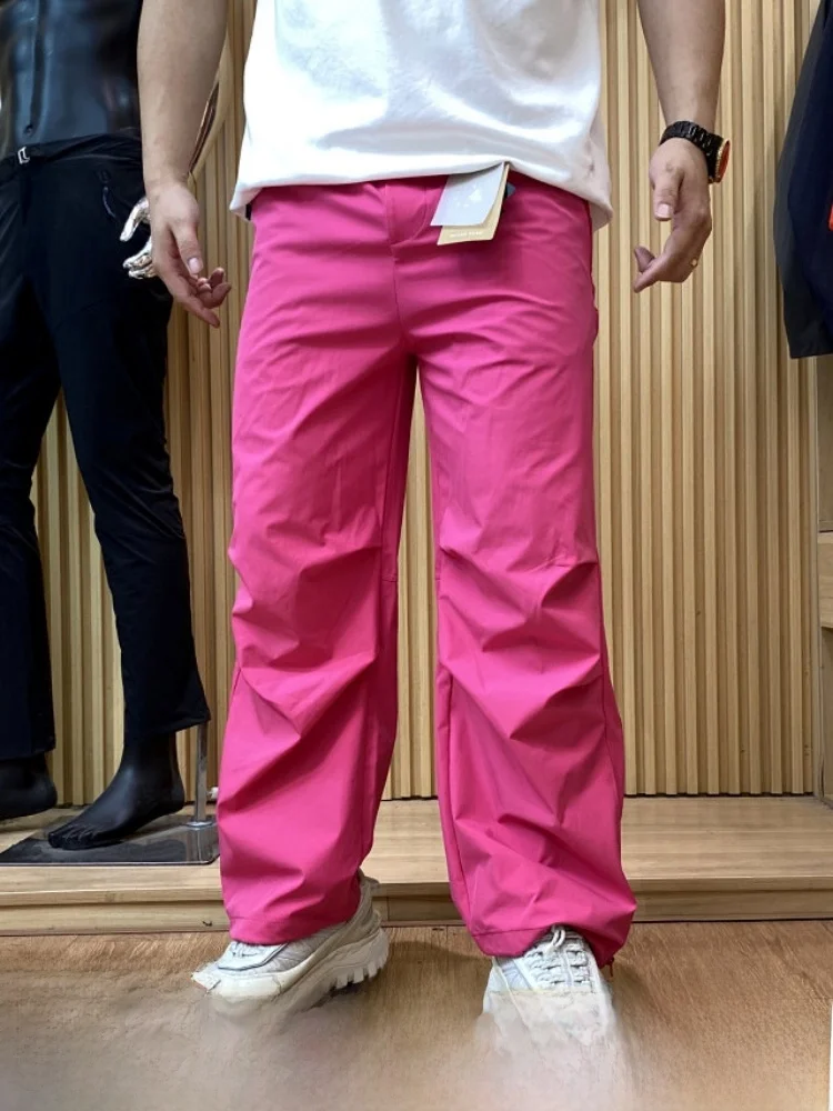 Outdoor Casual Pants Men's Women's Hiking Leisure Soldier Pants Zipper Design 3D Tailoring Spring Summer Couple Pants