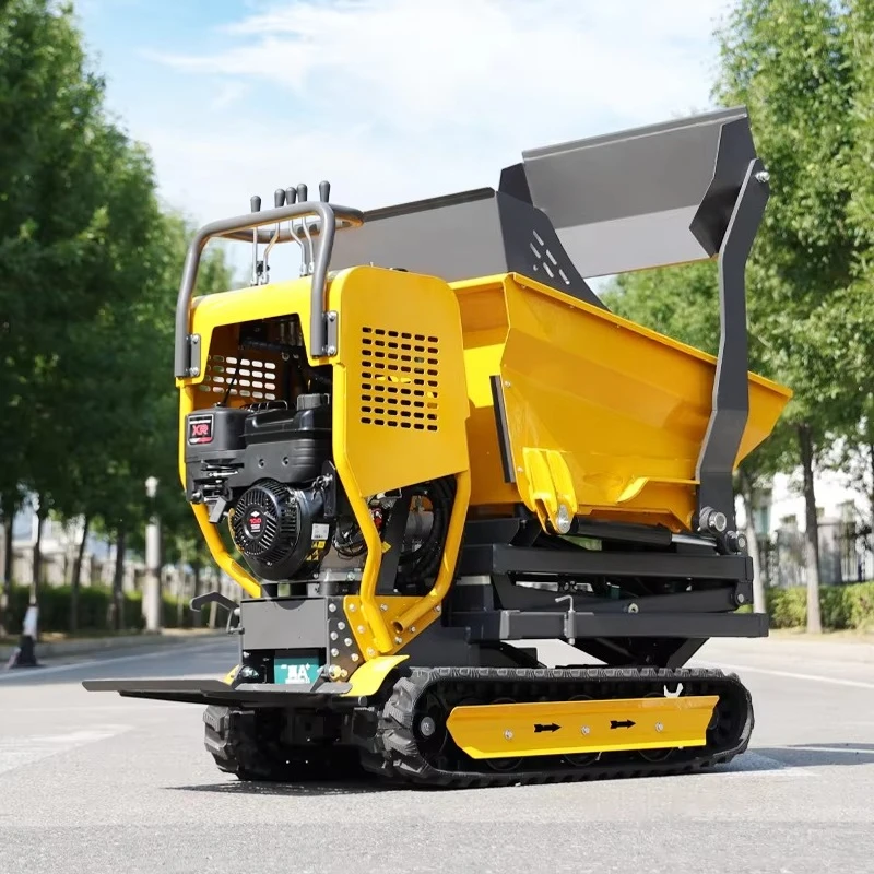 Mini Crawler Dumper CE Certified Small Track Tipper For Farm Construction With After-sales Warranty Factory Direct Sale