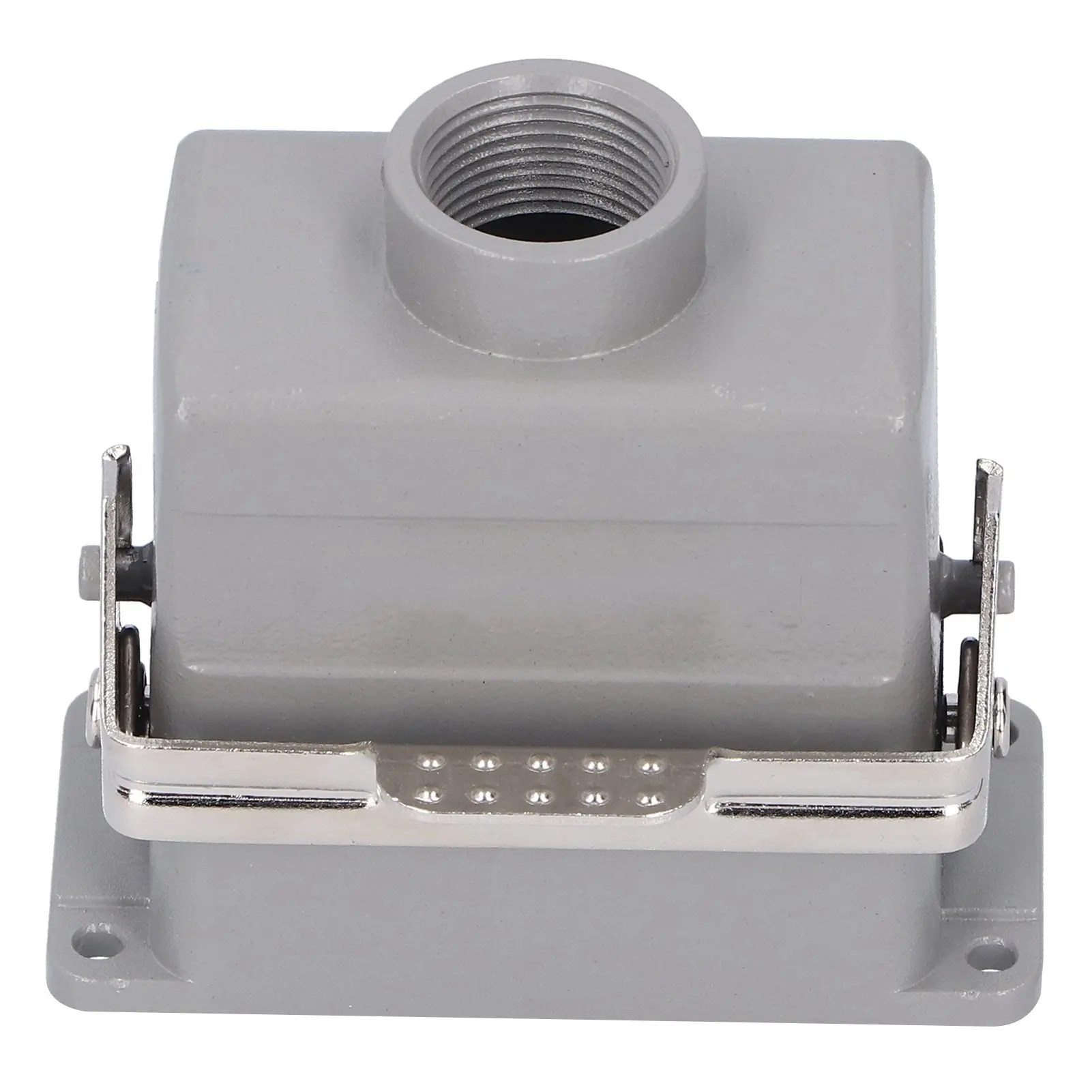 

Heavy Duty Connector Rectangular Aviation Connector Plug Single Button 10Pin Industrial Supplies