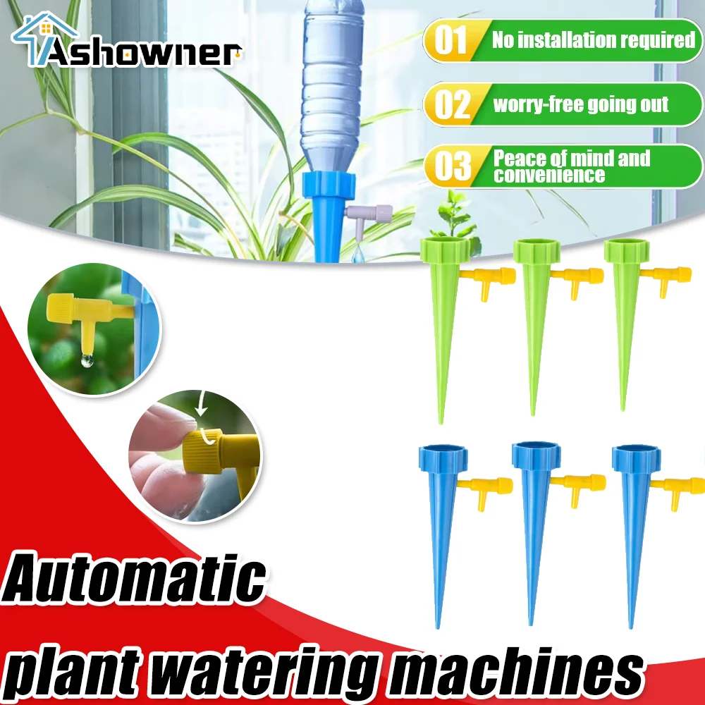 

Automatic Irrigation System for Plants Adjustable Automatic Watering Drippers for Indoor Plants Flower Watering Kits Gardening