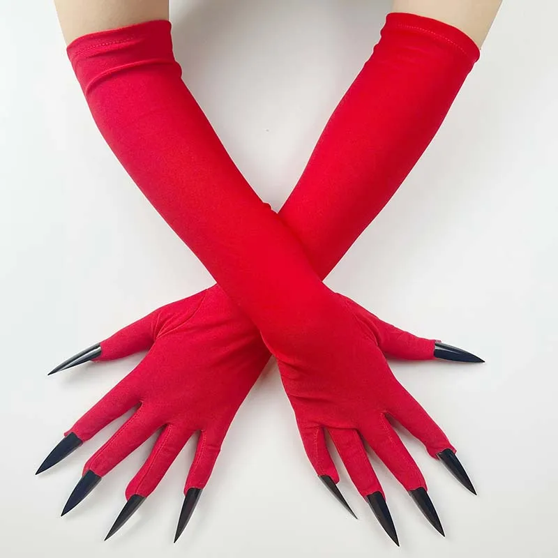 long-nail-ghost-claw-cosplay-luvas-fantasia-de-festa-de-halloween-acessorios-de-carnaval-preto-bruxa-vermelha-performance-de-palco-43cm