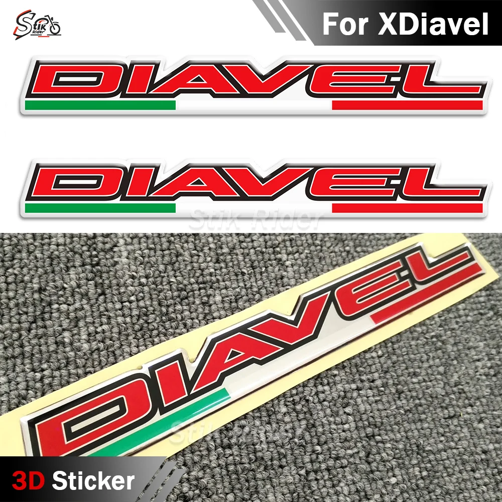 

Motorcycle Stickers For Ducati Diavel XDiavel 1260S V2 V4 Tank Pad Protector Fairing Emblem Logo Fender Windshield Handguard