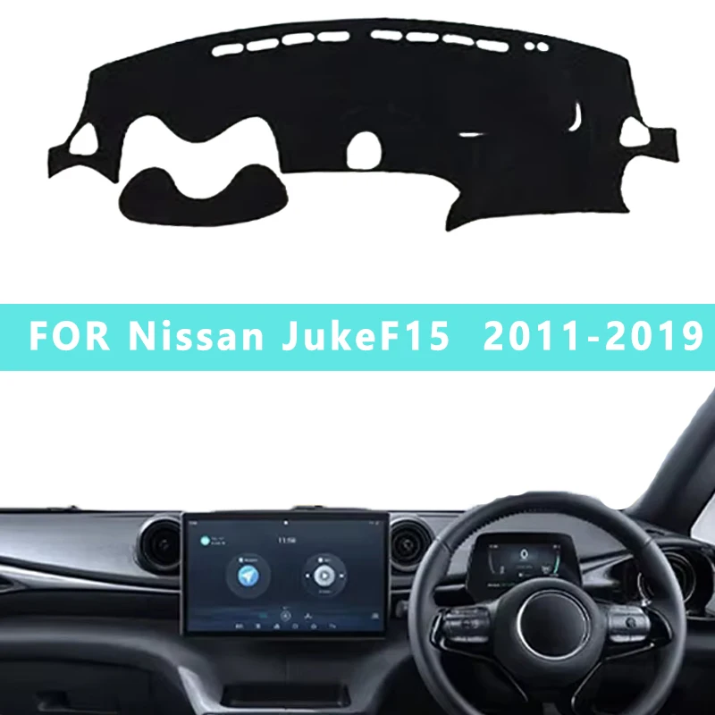 

Car Dashboard Cover Sun Shade Mats Avoid Light Pads Instrument Panel Protective Carpets For Nissan JukeF15 2011-2019 2012 2013