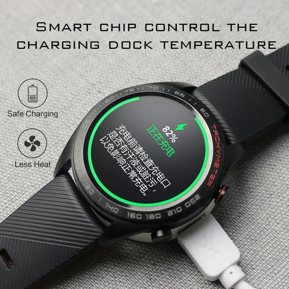 USB Magnetic Dock Fast Charger For Huawei Watch GT GT2 FTN ECG Honor Watch Magic 2  GS Pro Smart Watch Fast Charging Base