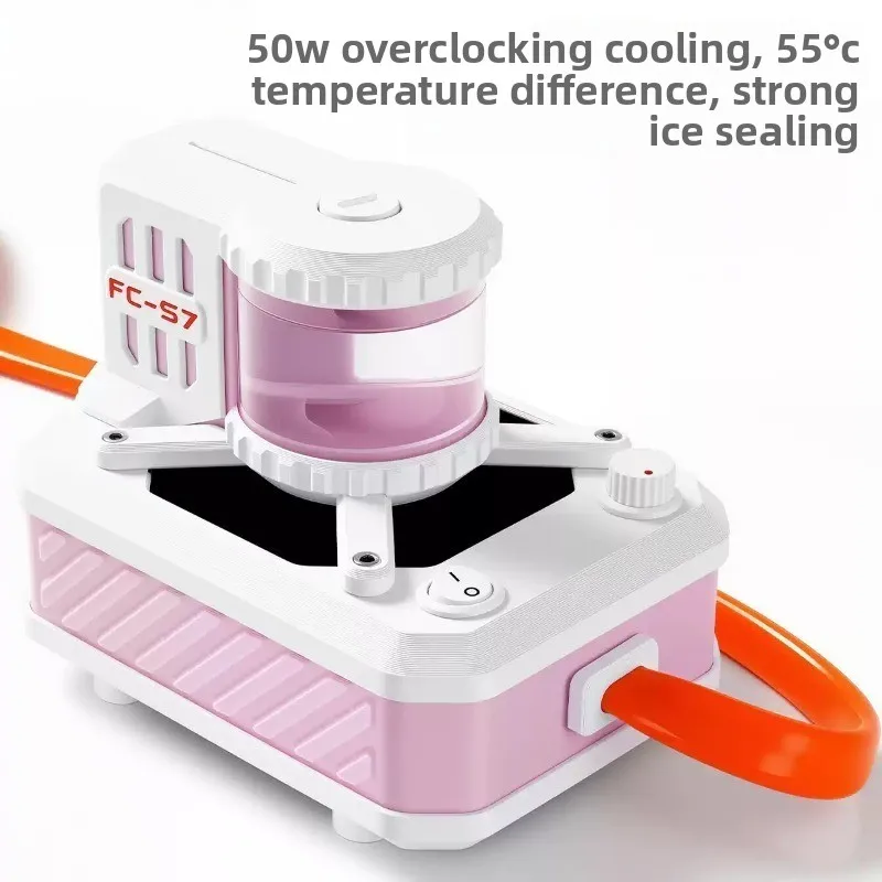 For  Phone Tablet Semiconductor Water-Cooled Cooler Magnetic Silent Gaming Live Stream