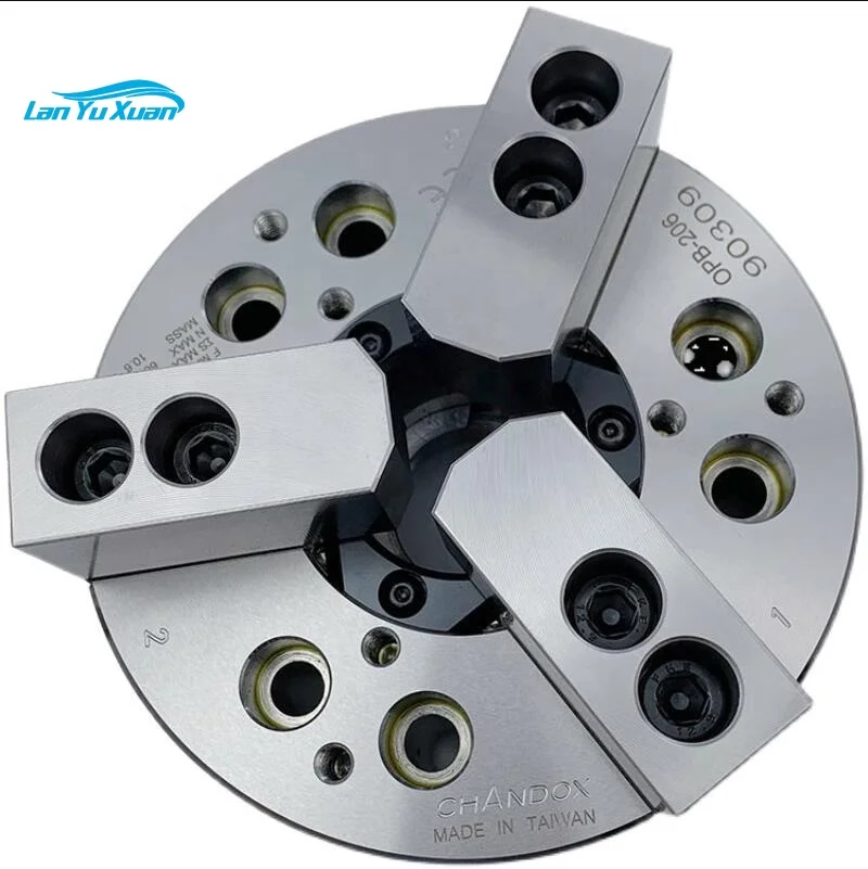 

OPB-206 Chandox Large Through Hole 3-Jaw High Speed Power Chucks