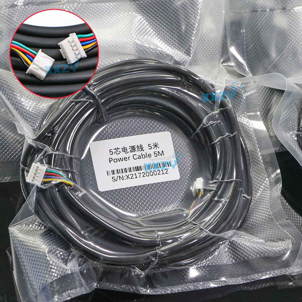 Senyang Board 5 Pins Data Cable Eco Solvent Printer 5P Power Cable UV Machine Signal Line