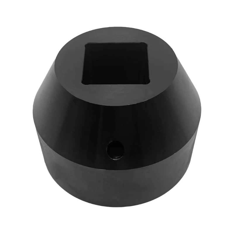 D8KE 6 Point Differential Nut Socket Tool W742589020700 with 3.4 in Outer Diameter, 2.36 in Height and 1.37 in Square Opening