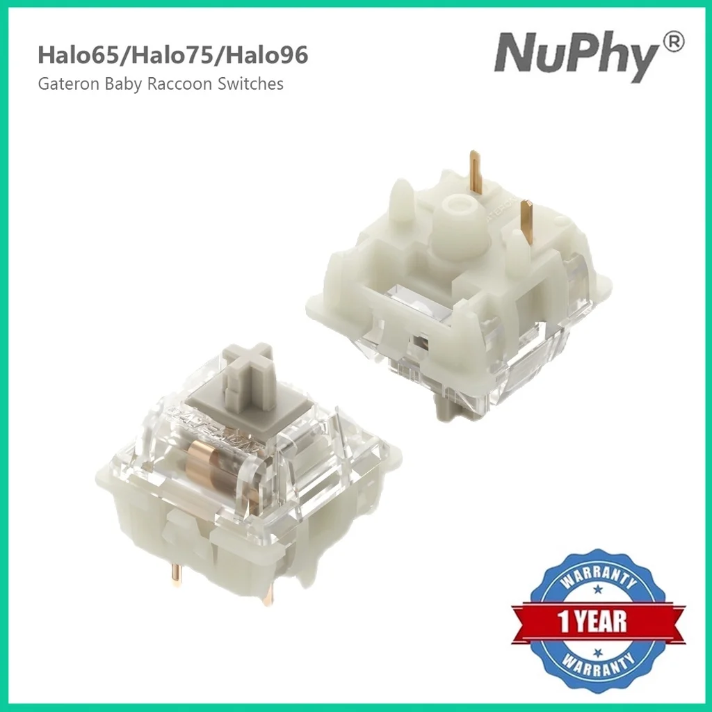 

NuPhy Gateron Baby Raccoon Switches