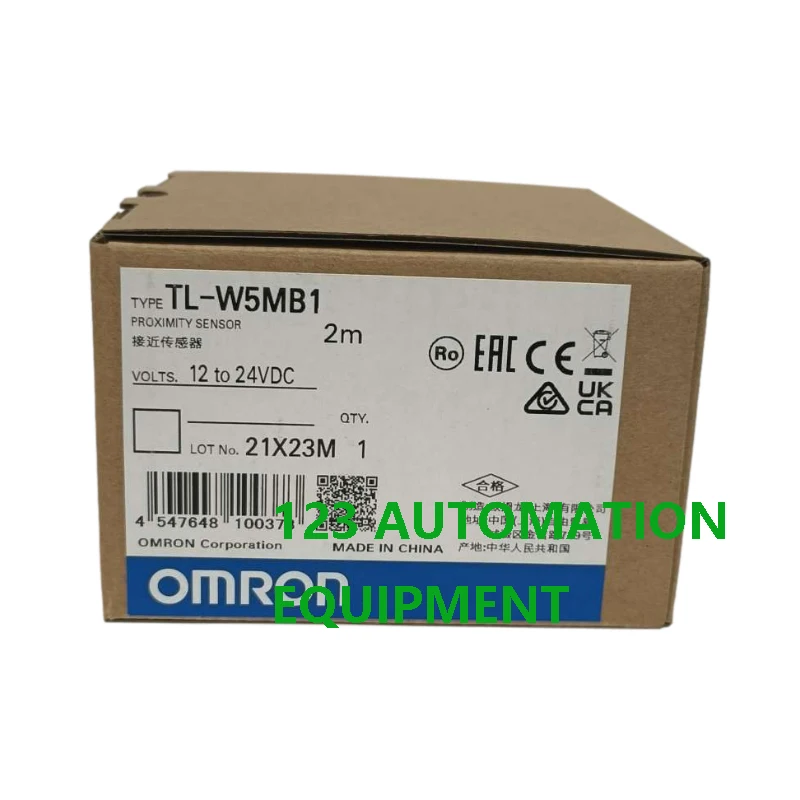 Imagem -03 - Interruptor do Sensor de Proximidade Indutiva Plana Autêntico Novo Omron Tl-q5mc1 Q5mc2 Q5md1 W5mb1 W5mc1 W5mc2 W5md1 2m