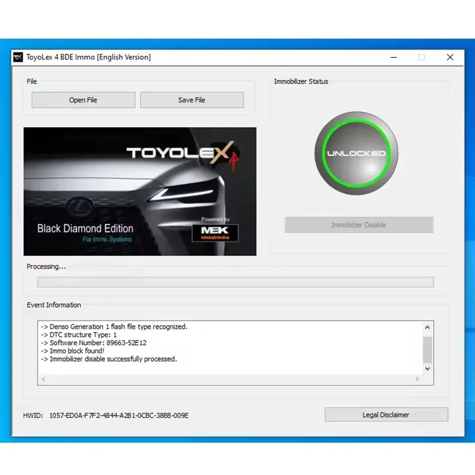 Toyolex4 Toyolex 4 with Unlimited Keygen for Denso for Lexus Mascheramento Car DTC Disable SoftwareTool PK Toyolex4 Toyolex 3