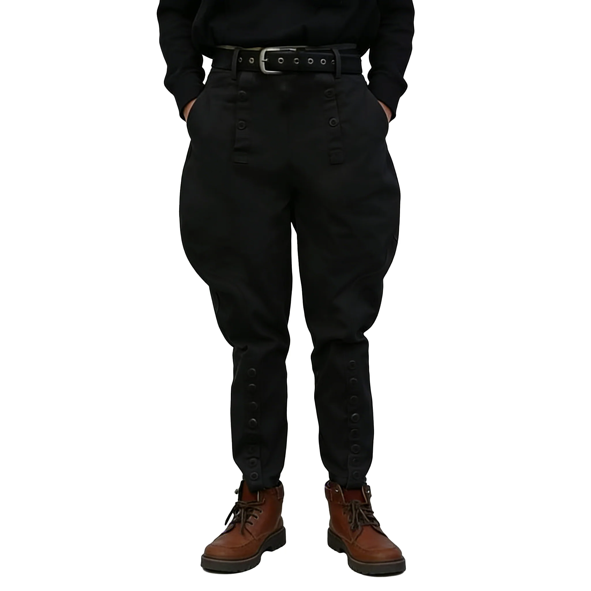 Vintage Herrenhose WWII Officer US Baumwolle Offiziershose