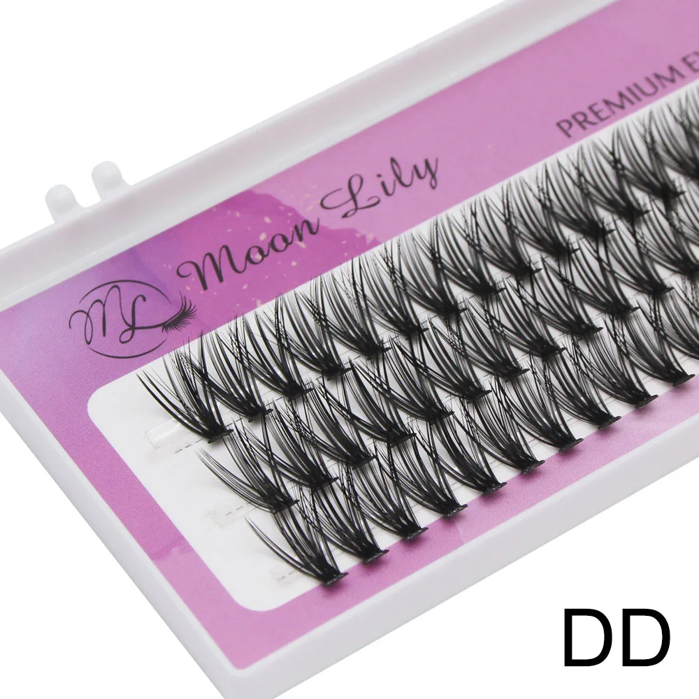Mond lilie profession elle 20d 30d Einzel cluster Nerz Wimpern Verlängerung 3d Volumen effekt natürliche weiche Make-up Pfropfen Faux Wimpern – Detail 21