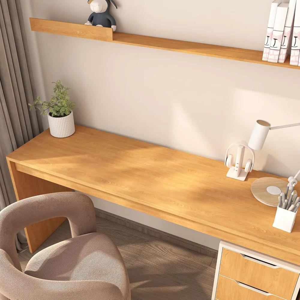 ورق جدران قابل للتقشير واللصق المقاوم للماء من خشب الجوز البني للحمام وغرفة النوم والمطبخ بعرض إضافي 48 × 196 بوصة