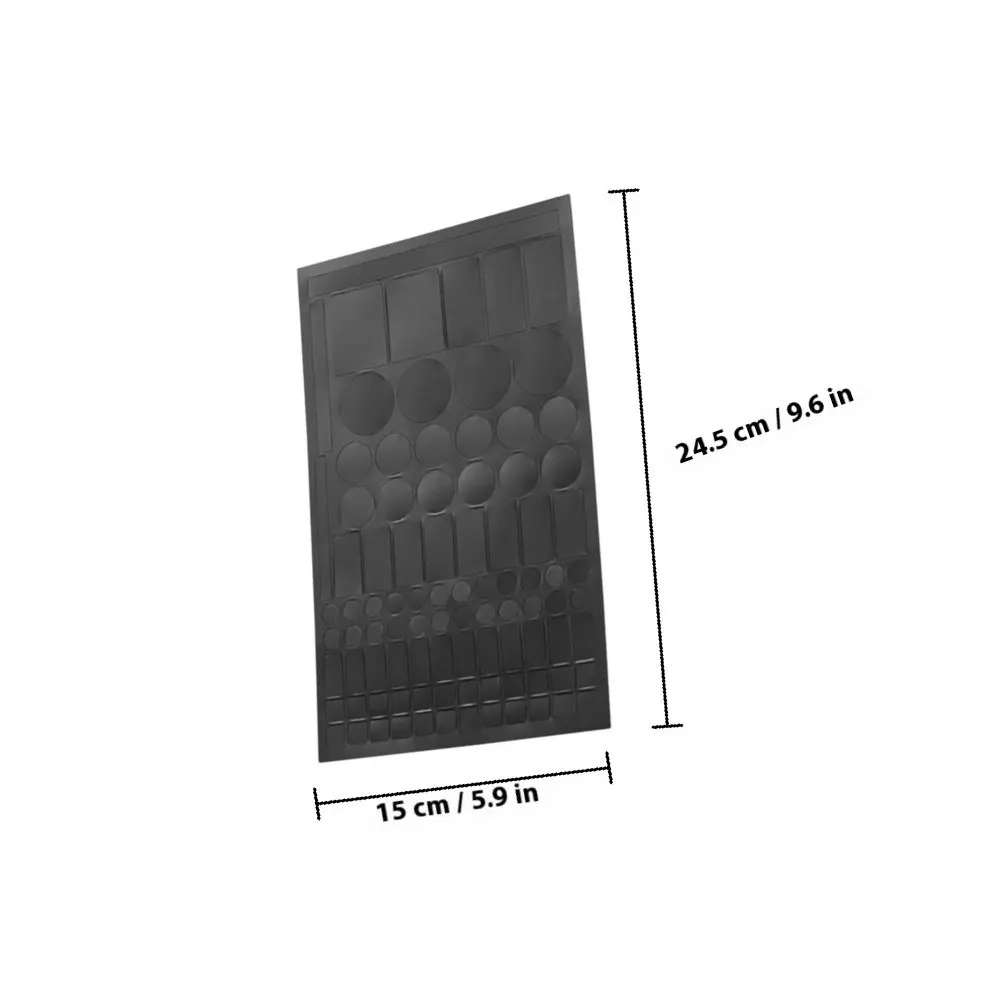 3Sheets Light Shading Stickers LED Light Blocking Stickers for Home Office Kindergarten Cinema Router TV Alarm Clock Blackout
