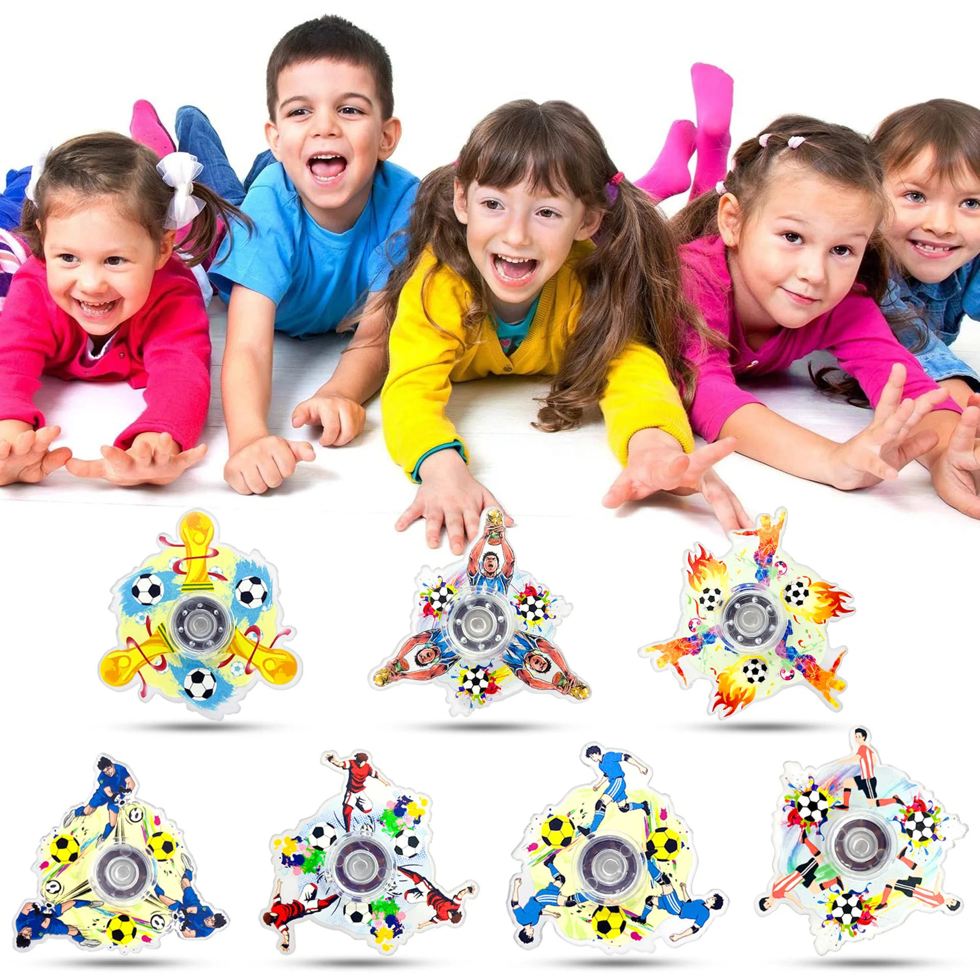 

5 шт., акриловая игрушка-гироскоп на кончиках пальцев, креативная детская игрушка для снятия стресса, EDC, гироскоп на кончиках пальцев, релаксация, Непоседа, спортивная вечеринка, маленький подарок