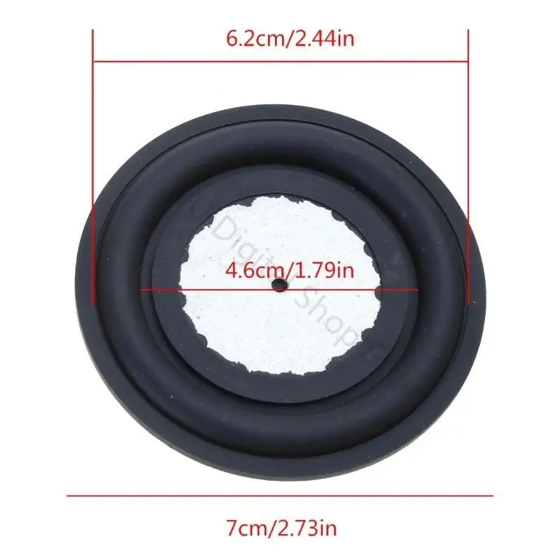 96BA Leichte Vibrationsmembran, runder passiver Bass-Woofer mit 2,76 Zoll Durchmesser – Detail 6