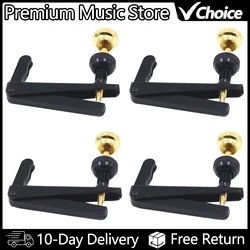4/4 Violin Fine Tuner Stringed Instrument Accessories Fiddle String Adjuster Spinner Tuning Screw Musical Instrument Parts