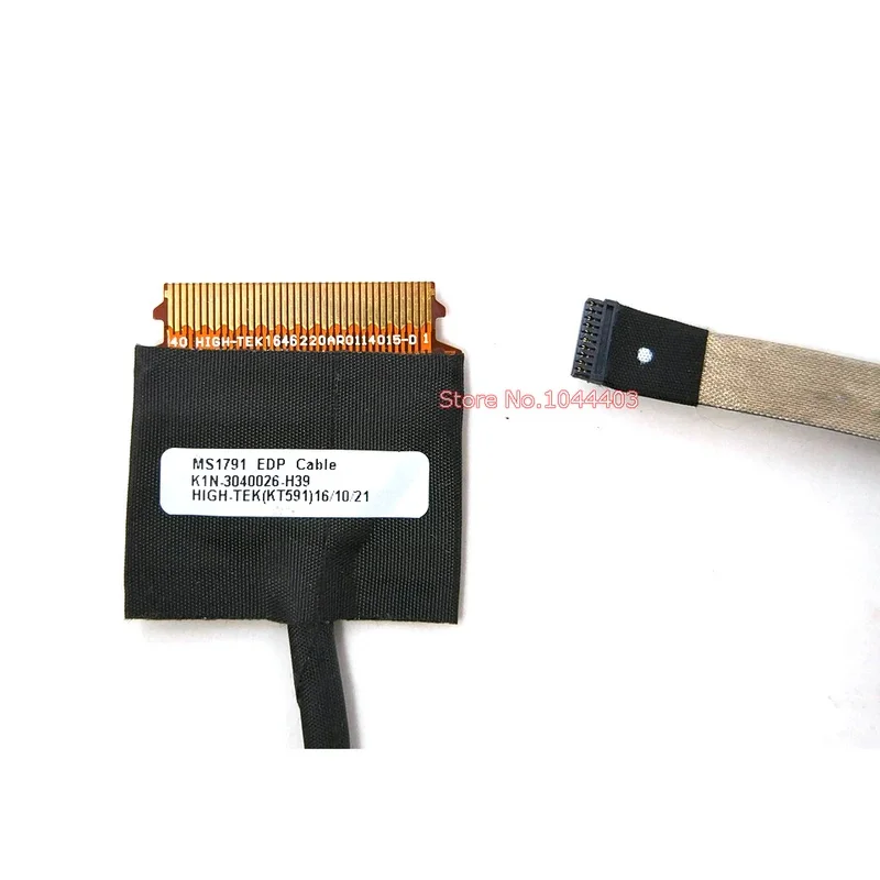 H+New For MSI GE72 PE70 2QD 2QE 2QF 6QE GT72S 6QD 6QE 6QF MS-1791 MS1791 EDP LCD Video Cable K1N-3040026-H39 30Pins