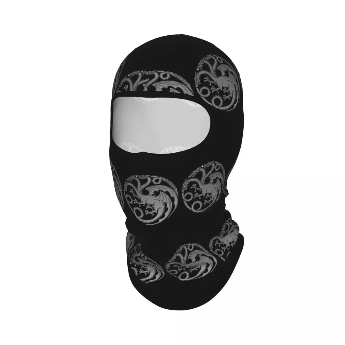 House Targaryen Breathable Thin Balaclava Full Face Mask Sun Protection Neck Gaiter For Motorcycle Fishing Outdoor