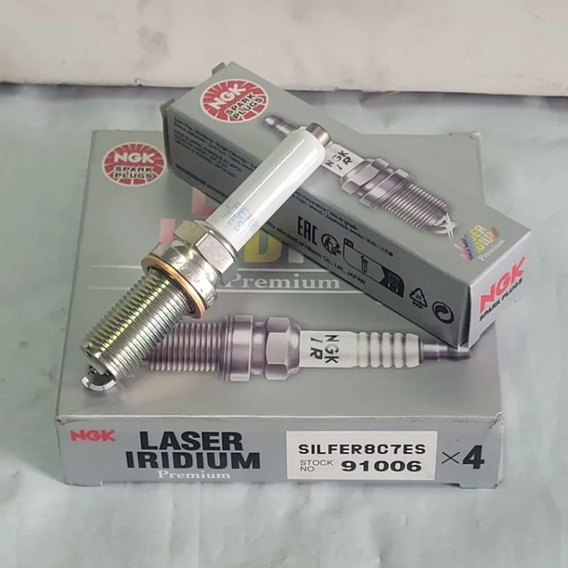 4/6P NGK Spark Plug SILFER8C7ES 91006 for AUDI A1 A3 A4 A5 A6 A7 A8 Q2 Q3 Q5 Q7 Q8 TT SEAT LEON ATECA SKODA OCTAVIA VW PASSAT B8