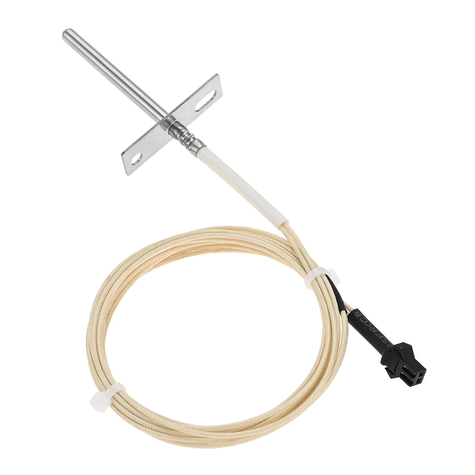 Replacement KIT0373 ELE160 2 inch Temperature Probe With Plugin Adapter Fit For Traeger Ranger Pellet Grills TFT18KLD TFT18KLD
