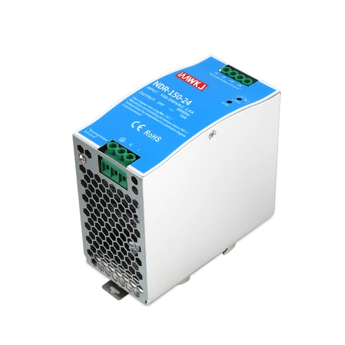 Imagen 2 del producto NDR-75 NDR-120 NDR-150 Fuente de alimentación conmutada Carril DIN industrial de salida única CA a CC 12V 24V