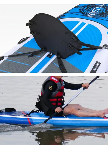 KOETSU Paddle Board Easy Seat Surfing SUP Paddle Board Ruderbrett Kanu Tragbares Rückenlehnenkissen – Detail 5