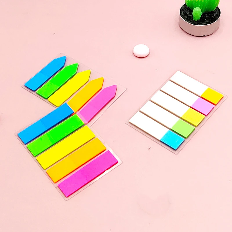 1–3–15 Stück niedliche Haftnotizen für Büro, Schulbedarf, Kratzpapier, Regenbogen-Notizblock, Index, Notizblock, Skizzenbuch, Planer