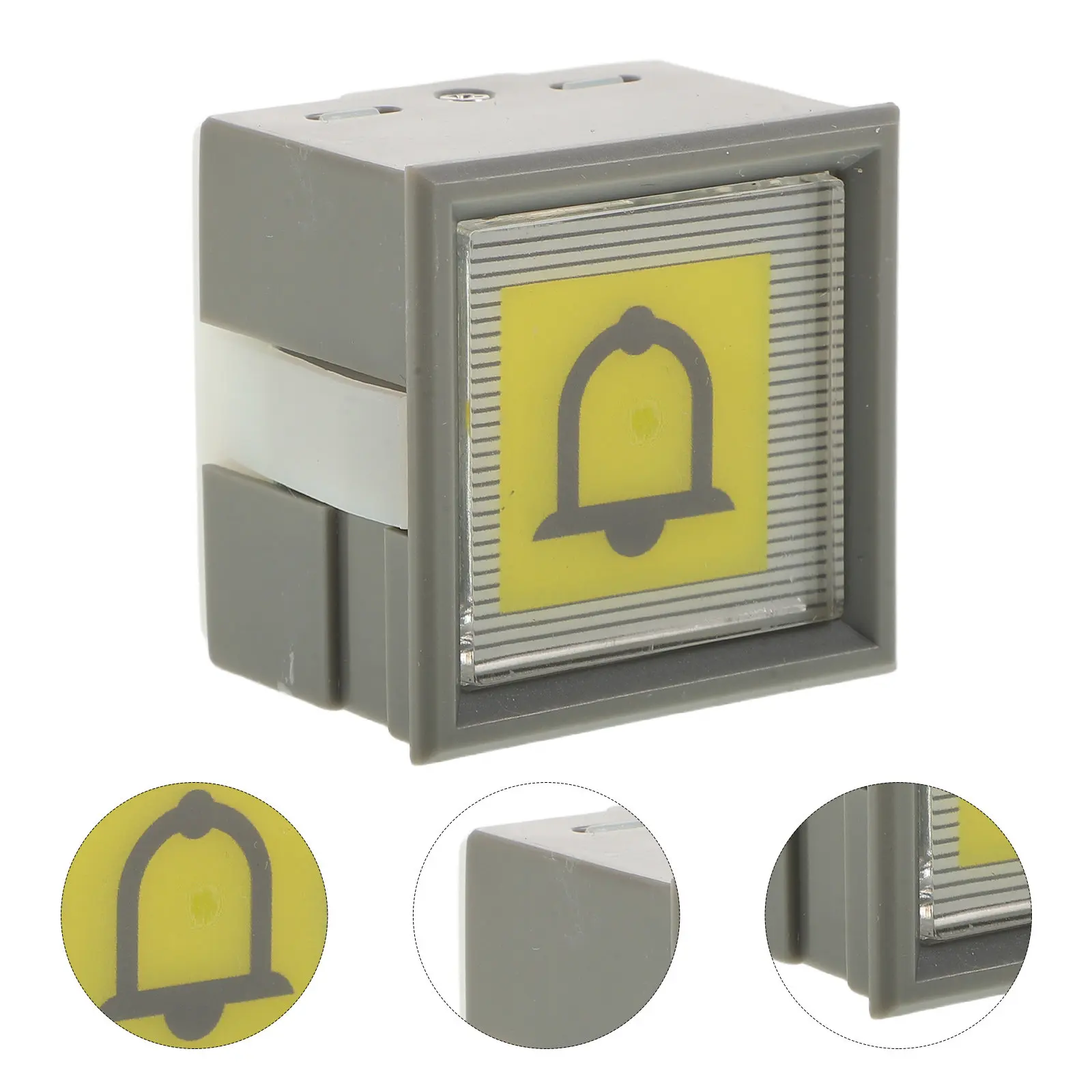 Elevator Button Replacement Kit – Universal Fit for Residential & Office Elevators, Metal-Plastic Body, Easy DIY Install