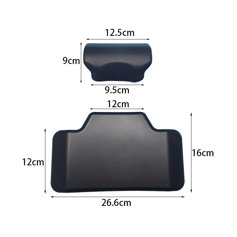 Motorcycle Trunk Backrest Top Case Passenger Backrest Pad Comfortable Upper Lower Split PU Leather Sponge For 55L/65L Top Box