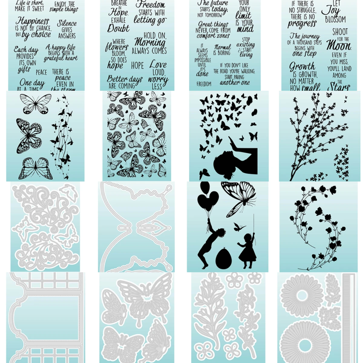 

The Boy Pulled the Balloon NEW Cutting Dies Scrapbook Diary Decoration Stencil Embossing Template DIY Greeting Card Handmade