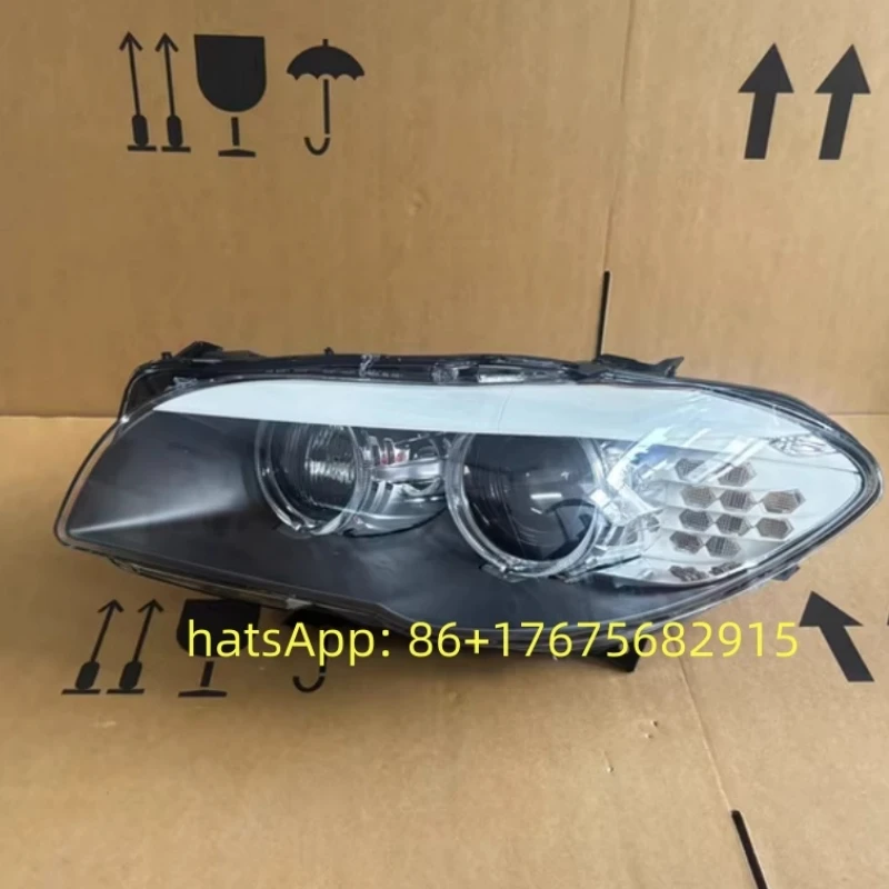 

Для BMW 5 серии F10 Фара 2011-2013 BMW F10 Фары 520 525 530 Ксеноновые фары HID в сборе F10 Фара с AFS