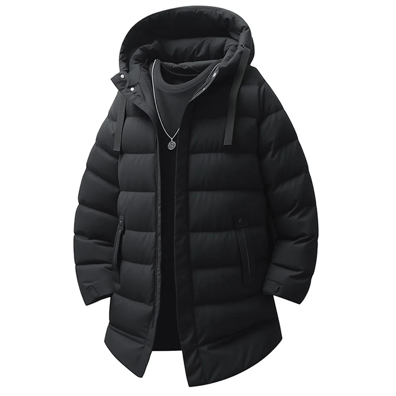 سترة رجالية بياقة واقفة سترة رجالي شتوية جديدة سترة صوفية دافئة سترات رجال الأعمال الترفيه معطف البيسبول معاطف 95088 #2