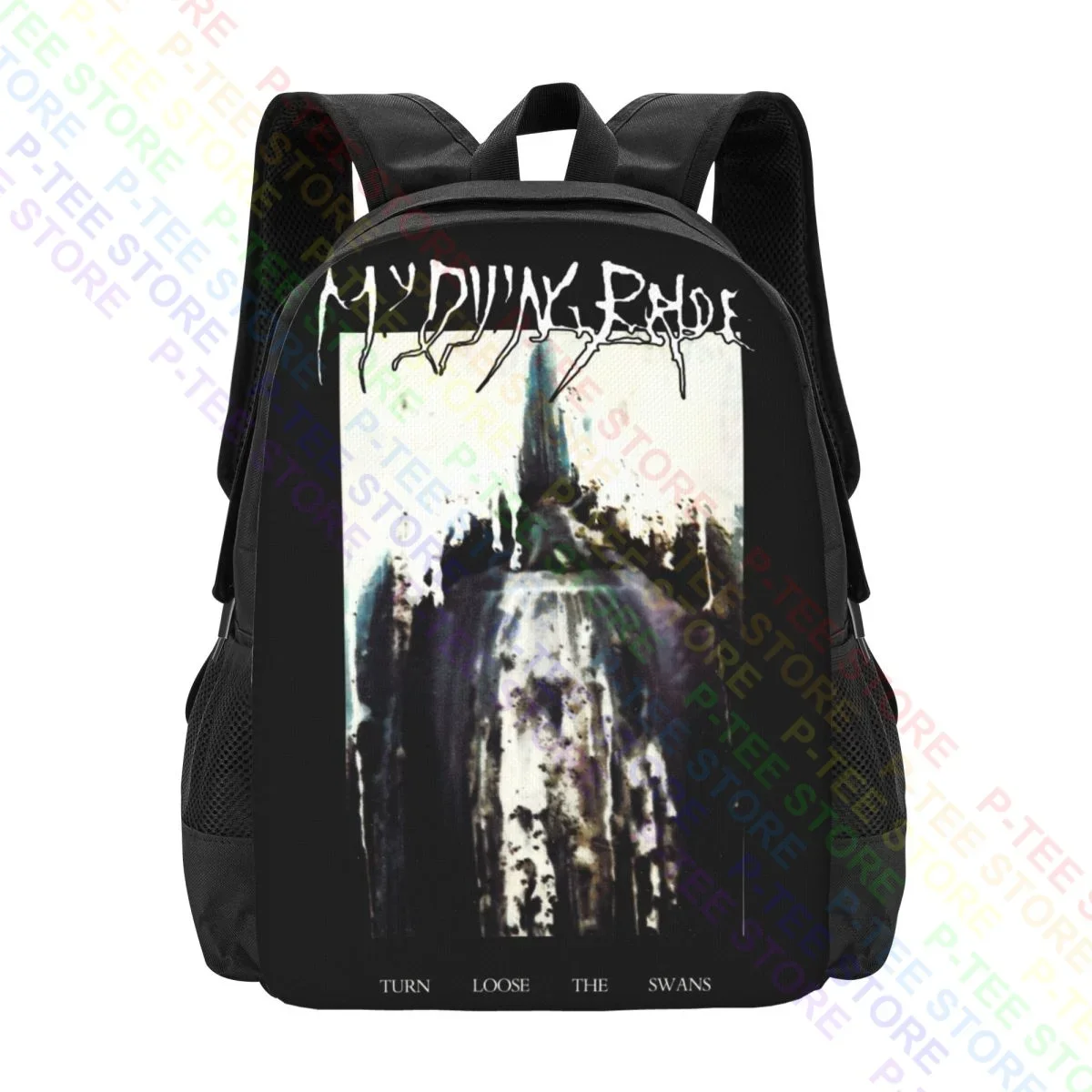 My Dying Bride Turn Loose The Swans SchwarzBackpack Large Capacity Gym Schoolbag