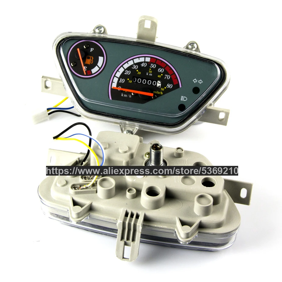 Scooter Light Yang 50CC Instrument Odometer Vehicle Mechanical Oil Meter Motorcycle YB-GY50-LD