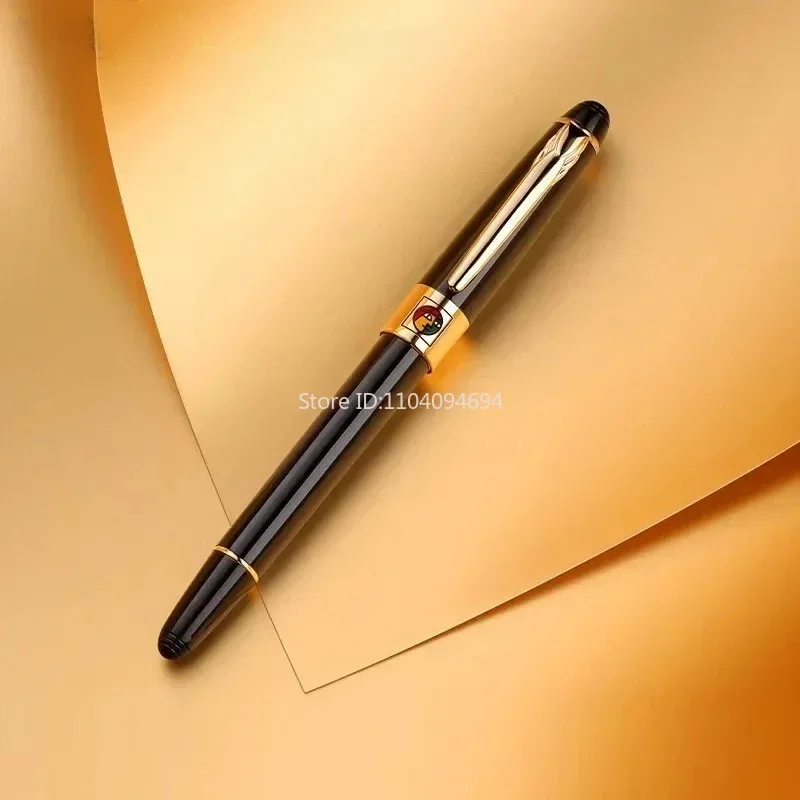 New Pimio 89 Munich Jazz Metal Fountain Pen Iridium Gold Nib with Converter Office F 0.5mm Nib High End Luxury Business Pen Gift