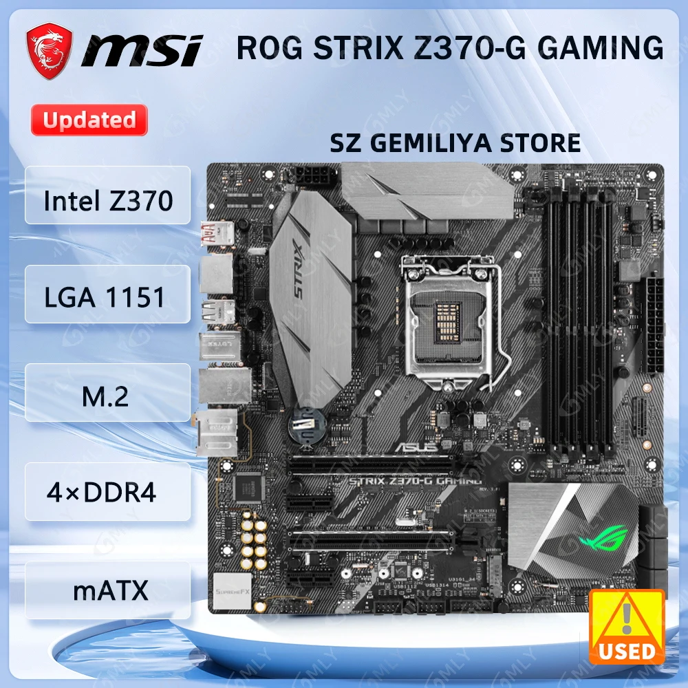 Rtx 3090 24Gb Gddr6X - ASUS ROG STRIX Z370-G GAMING Intel