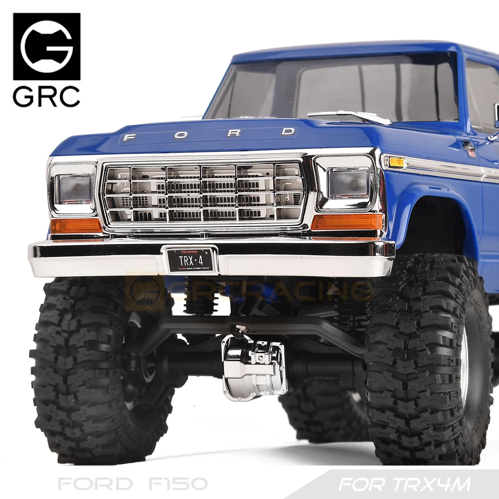 GRC 1/18 Stainless Steel Decoration Sheet for TRX-4M TRX4MT Ford F150 Water Tank Upgrade Option Parts #G183AS / G183AB