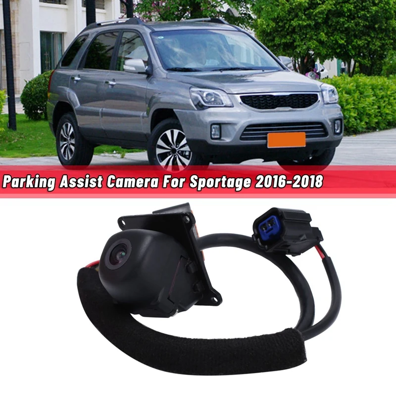 95760-D9001 Car Tailgate Backup Camera 95760D9000 for KIA Sportage KX5 2016-2019 Reserve Back View Camera Park Assist