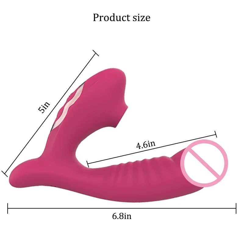 Wibrator do ssania pochwy dla kobiet G Spot Clit Sucker Stymulator łechtaczki Seks oralny ssący Kobieca masturbacja Seks zabawka dla dorosłych