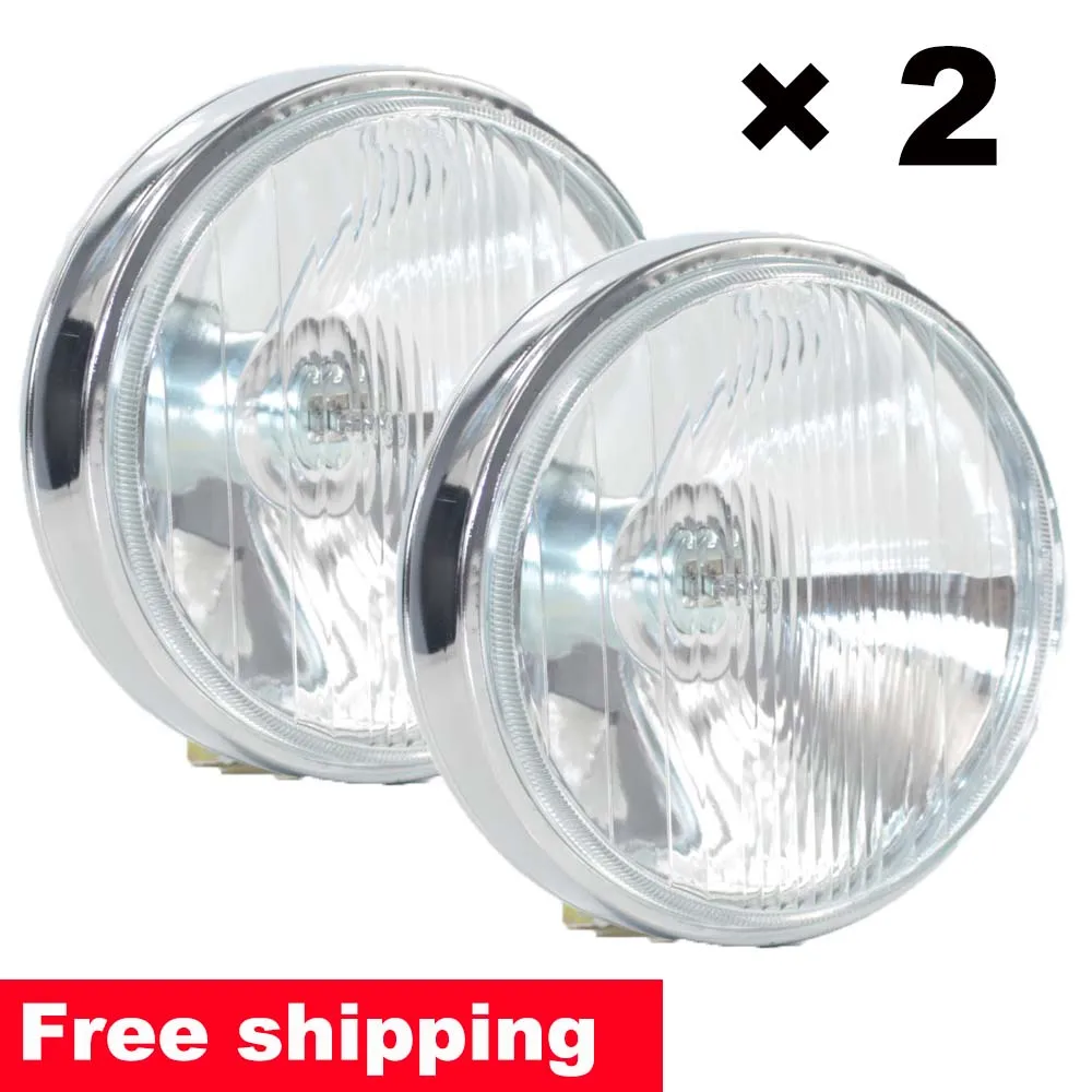 Fog Spot Lamp / Driving Light 12 V 184mm for Jeep/Car adjustable mounting (Pair)