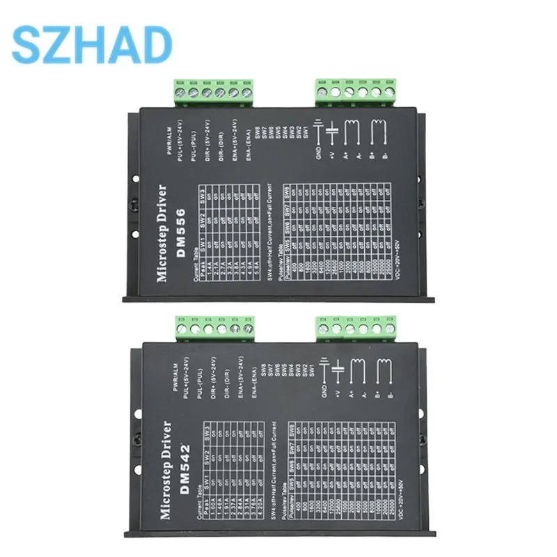 DM542 DM556 Digital Stepper Motor Driver 2 Phase 4.0A For 42 57 Stepper Motor NEMA17 NEMA23 NEMA34 Stepper Motor Controller