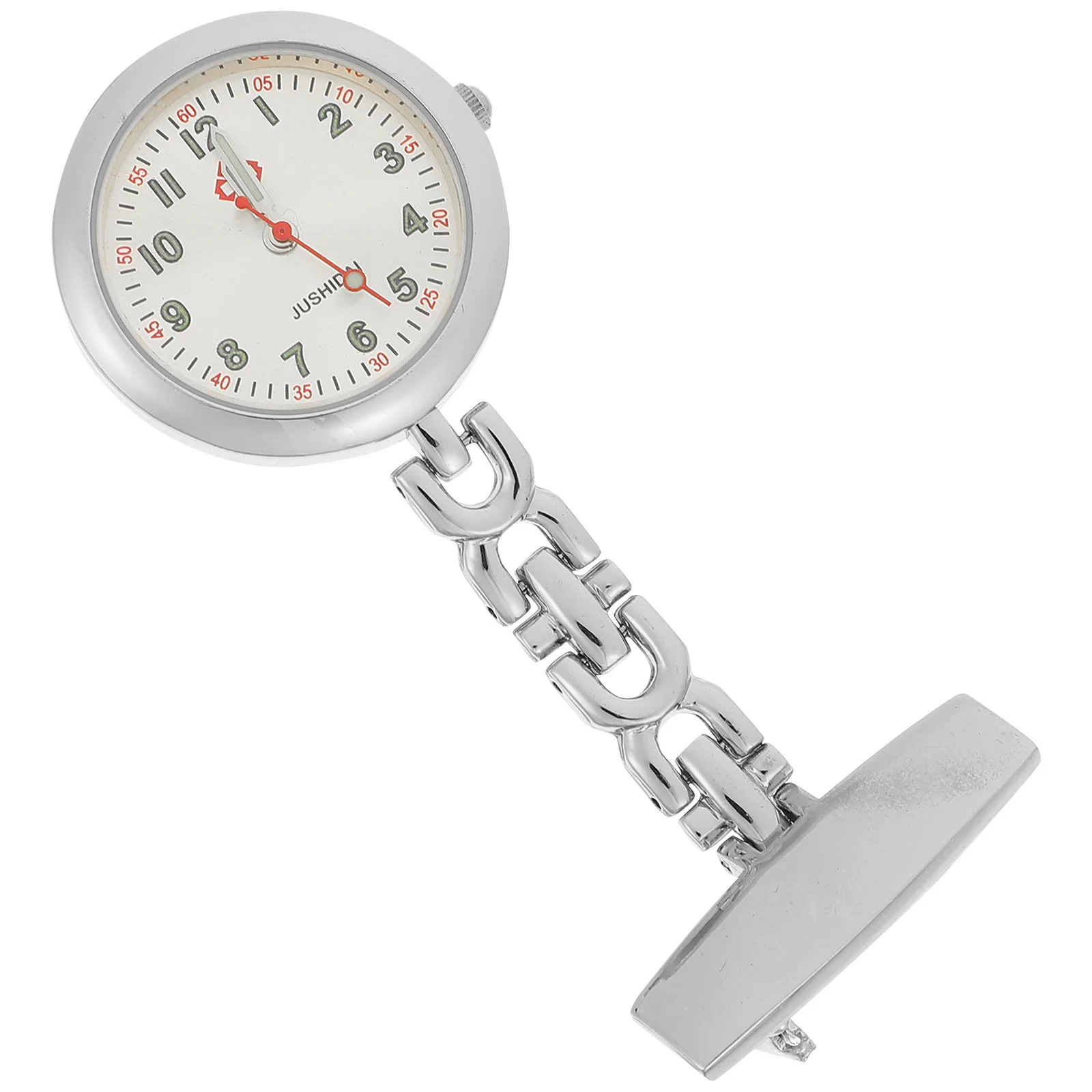 Luminous Pocket Watch Lightweight Accurate Timing For Nurse Doctor Medical Professional Glow In The Dark Alloy Chest Watch Decor